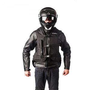 Gilet airbag helite turtle noir